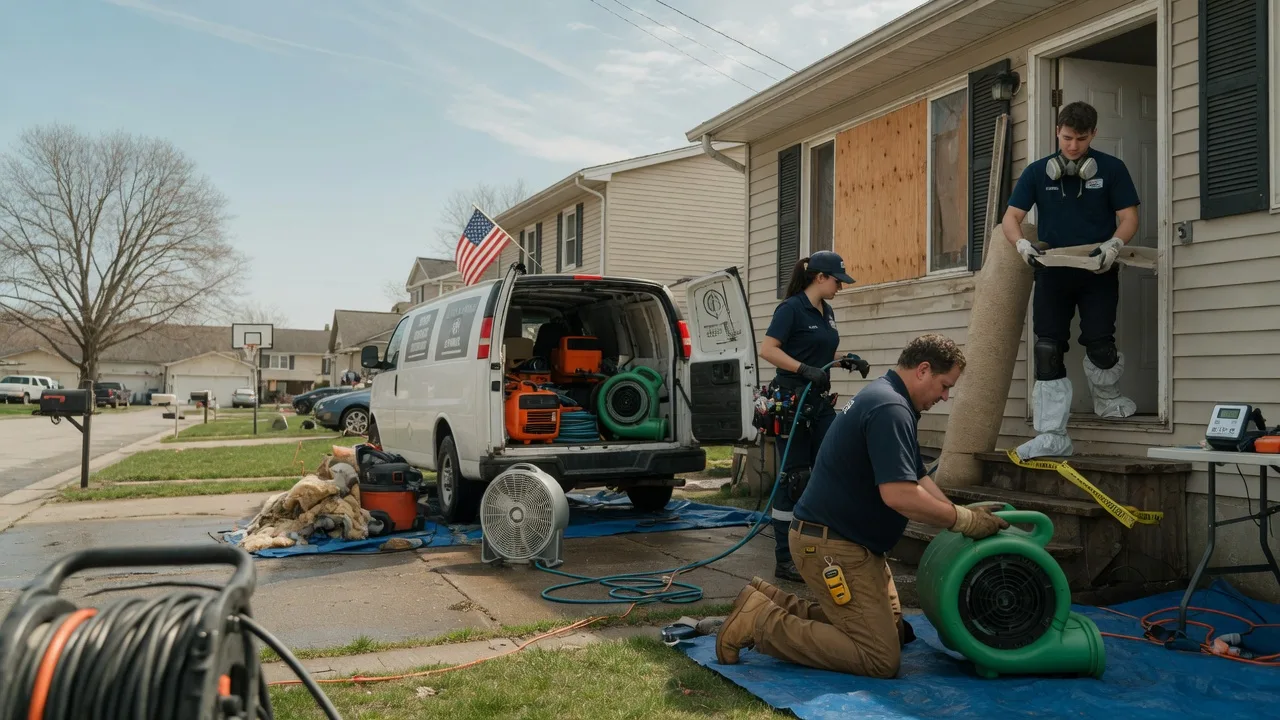 Water Damage Restoration in Penns Creek, PA near me
